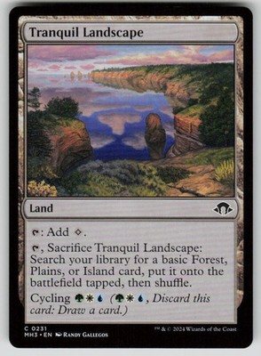 Tranquil Landscape Common Modern Horizons 3 231 MTG Near Mint 2024