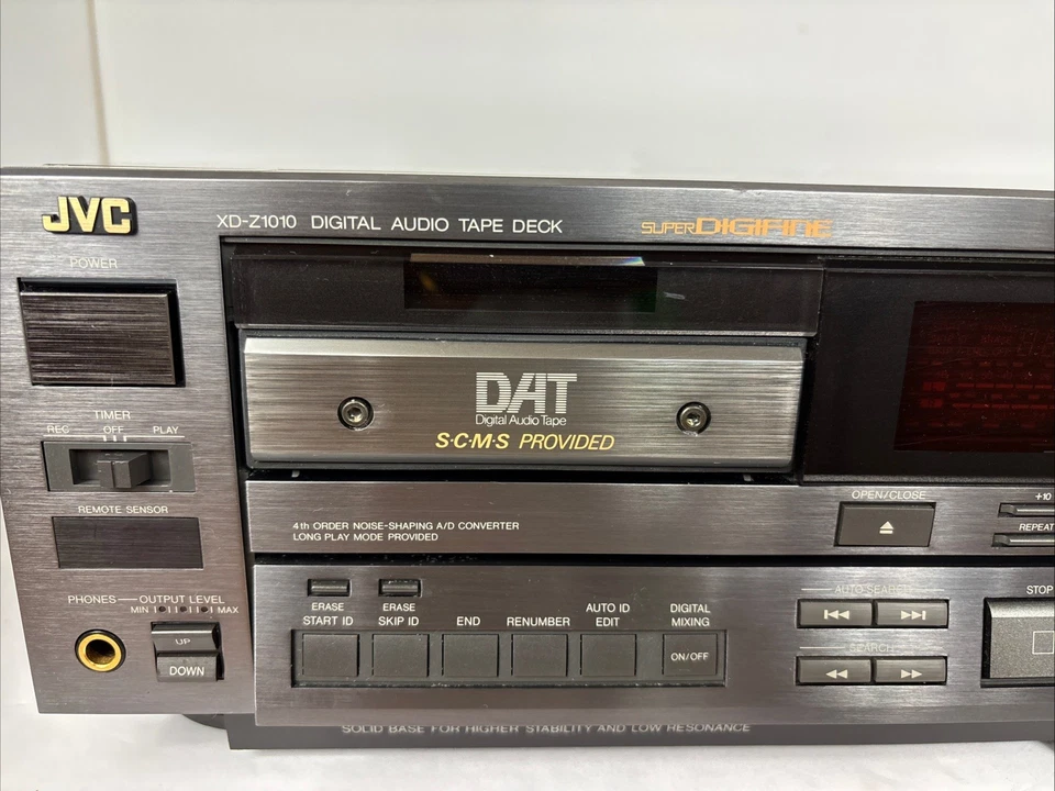 JVC XD-Z1010 DAT Recorder Reference Top of the Line, Fully Serviced! Excellent! - Image 3 of 4