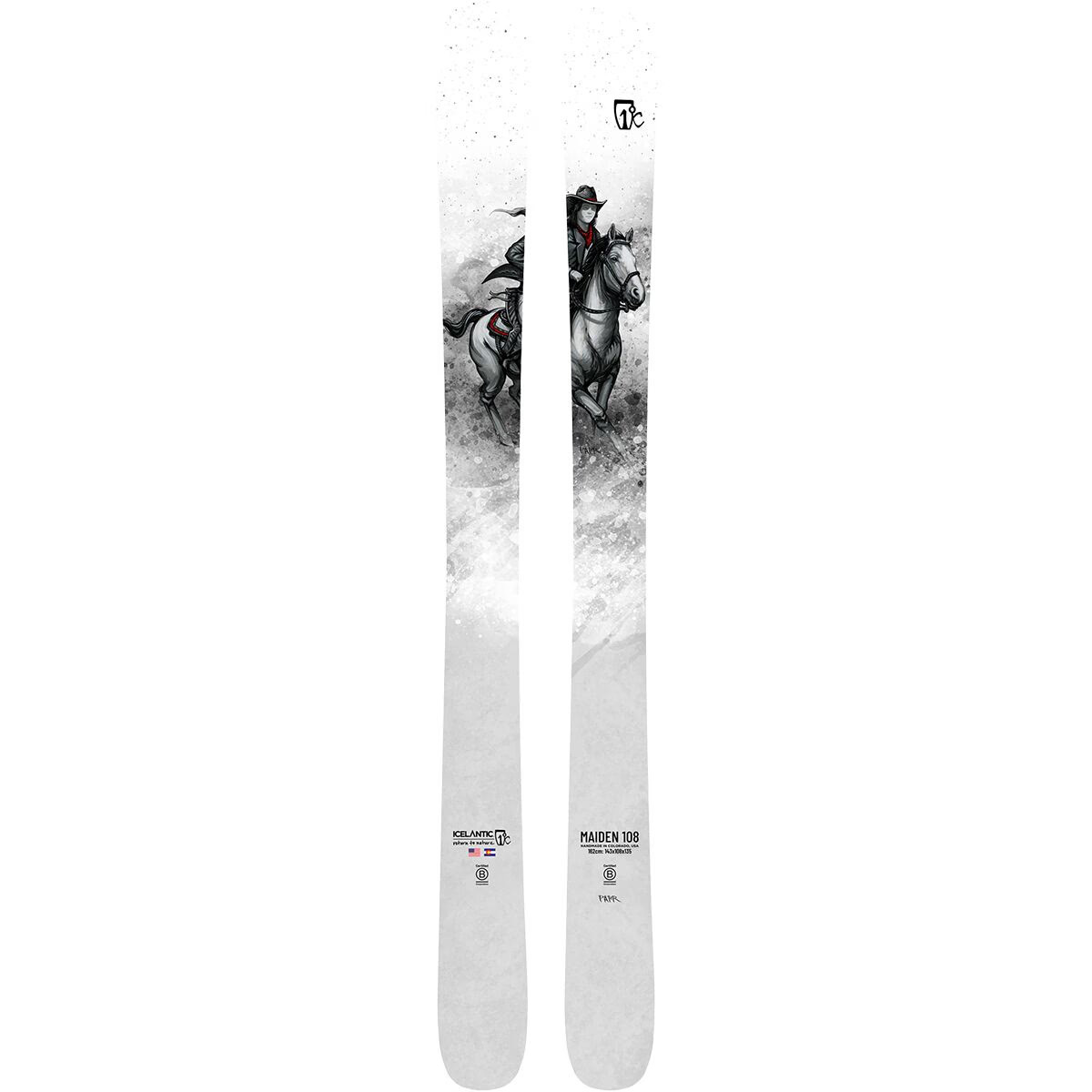 Icelantic Maiden 108 Ski - 2026 - Womens One Color, 176cm
