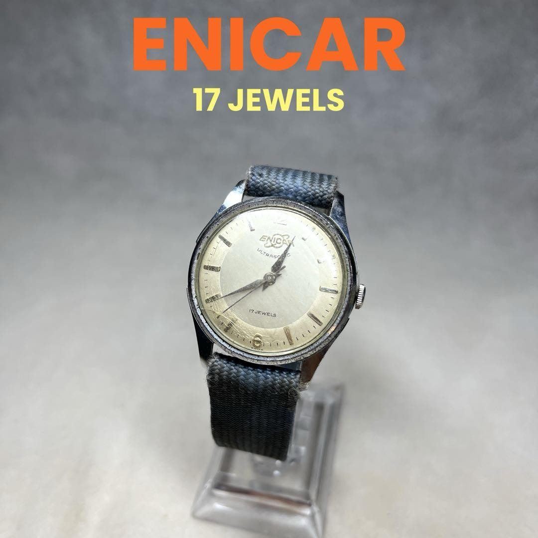 ENICAR Ladies 17 Jewels Watch Vintage Classic Timepiece