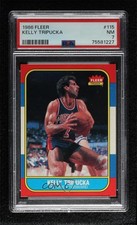 1986-87 Fleer Kelly Tripucka #115 PSA 7 3hd