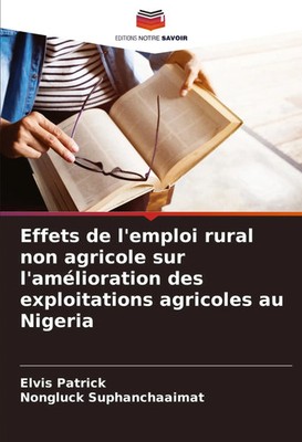 Elvis Patrick (u. a.) | Effets de l'emploi rural non agricole sur...