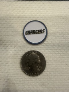 Los Angeles LA Chargers Golf Ball Marker