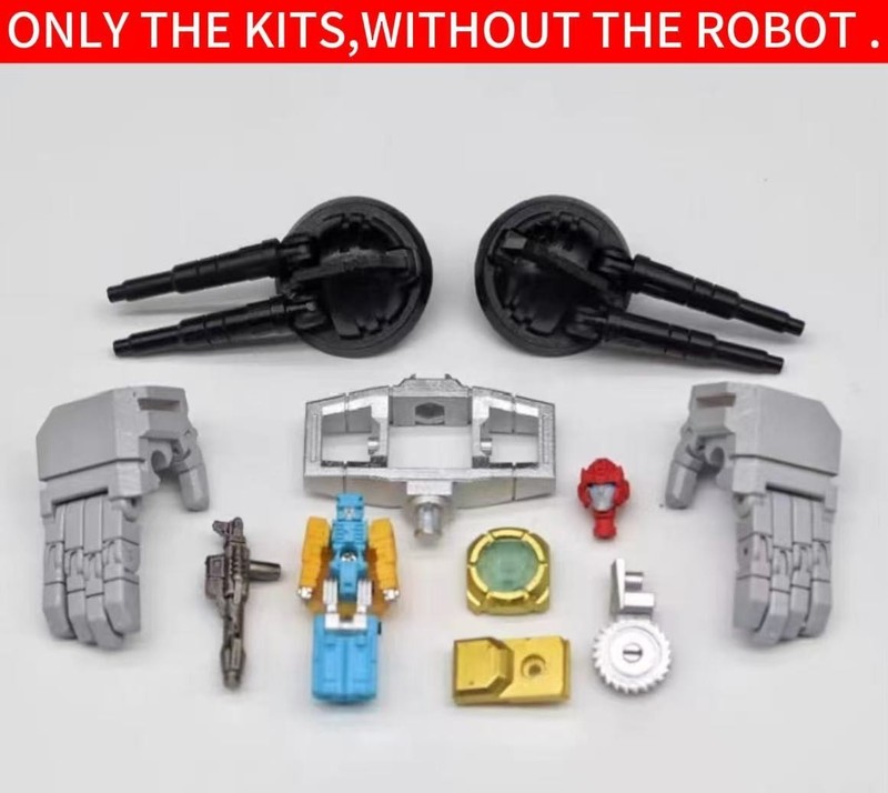 DIY 3D Printed Upgrade Kit Weapons Articulated Hands Matrix Titan Robots