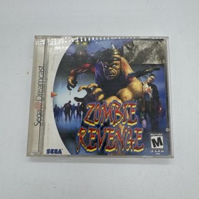 Zombie Revenge SEGA Dreamcast Vintage Video Game Mature With Manual 90s