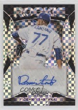 2019 Panini Prizm Rookie Plaid Power Prizm 28/75 Dennis Santana #RA-DS Auto 0c6