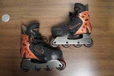 Nike Zoom Air 1990s Black/Copper Inline Vintage Skates RARE Size 8US MINT