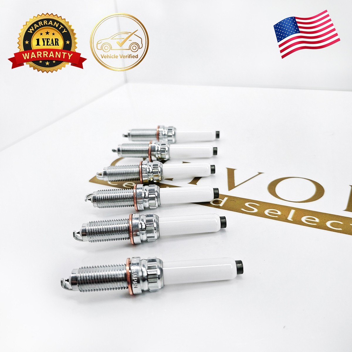 Laser Iridium Spark Plugs SILZKGR8B8S 94201 Set of 6 For BMW B58 Engine