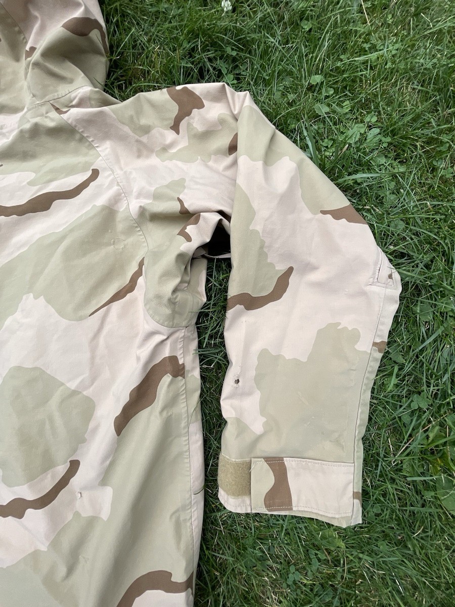 Pantalon Et Parka Militaire Gore-Tex ECWCS - Camo Désert - Taille XL - Neuf Avec étiquettes