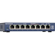 Netgear 8-Port Gigabit Ethernet Switch PoE /GS108 - NEW