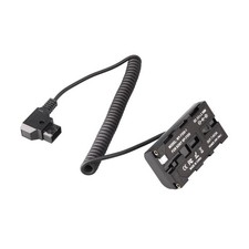 D-Tap to NP-F550/F750/F970 Dummy Battery Power Adapter Cable for Camera Monitor