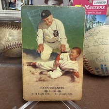 Vintage Ty Cobb Brown &amp; Bigelow 1953 Playing Card  Rare Baseball