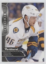 2016-17 Upper Deck Parkhurst Black Pontus Aberg #337 av1