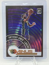 2020-21 Panini Donruss Optic - T-Minus 3, 2, 1 Anthony Davis #2 Purple Prizm