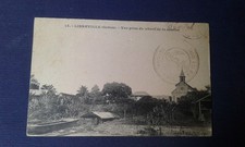 Old postcard colony 1915 Gabon Libreville stamp marine service