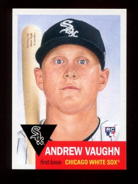 2021 Topps Living Set Online Exclusive #433 Andrew Vaughn #/2,386 ⚾ RC
