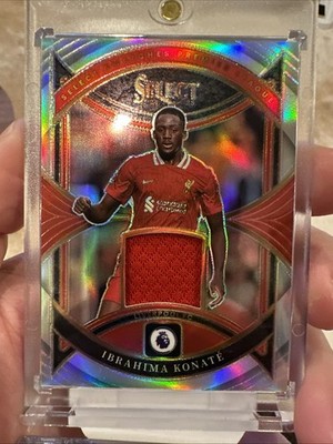 2024-25 Panini Select EPL Ibrahima Konaté Liverpool Jumbo Patch Prizm