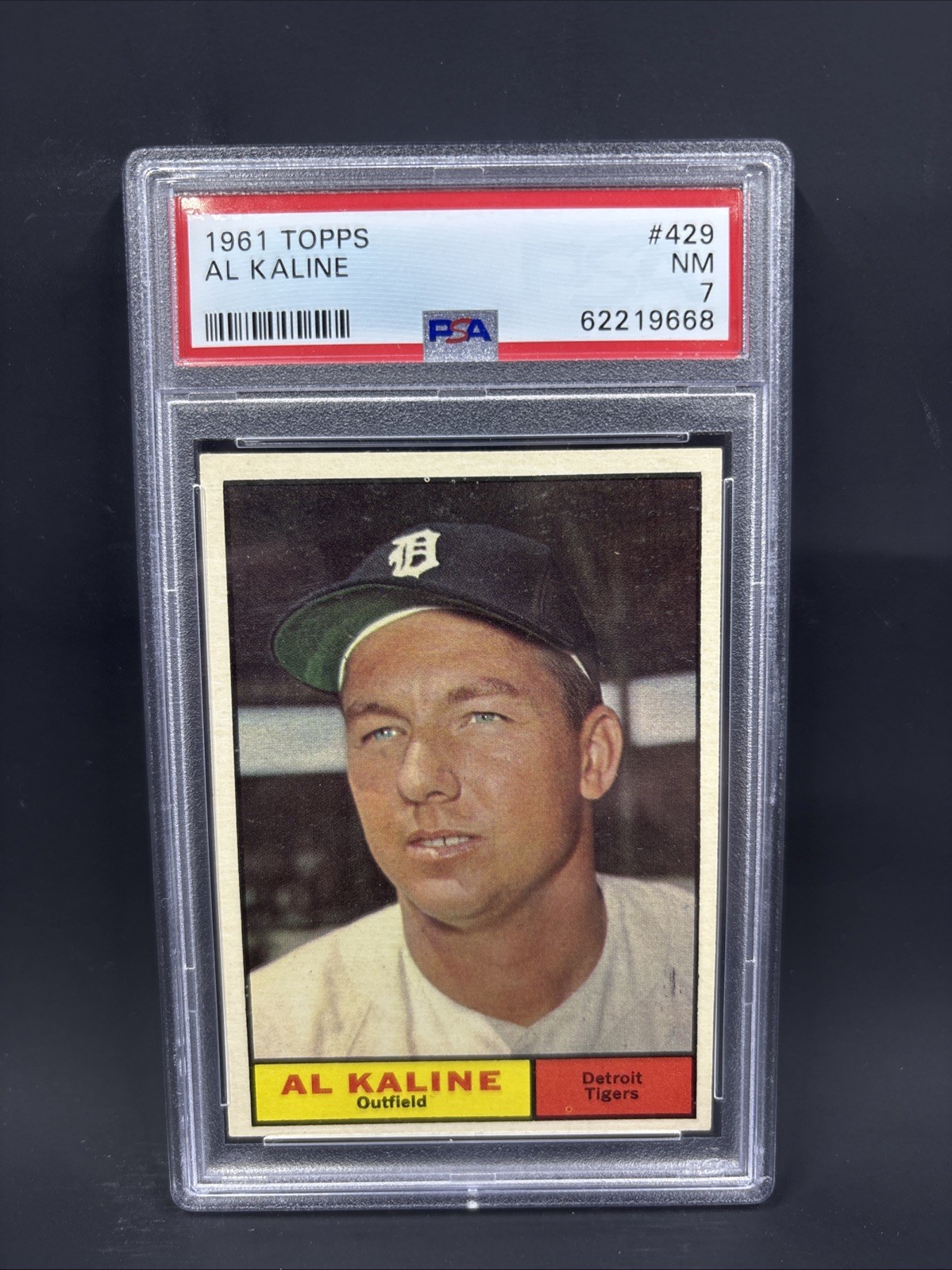 1961 Topps - Al Kaline #429 PSA 7