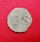 dug Civil War US bit boss insignia horse rosette relic Battle Spotsylvania VA