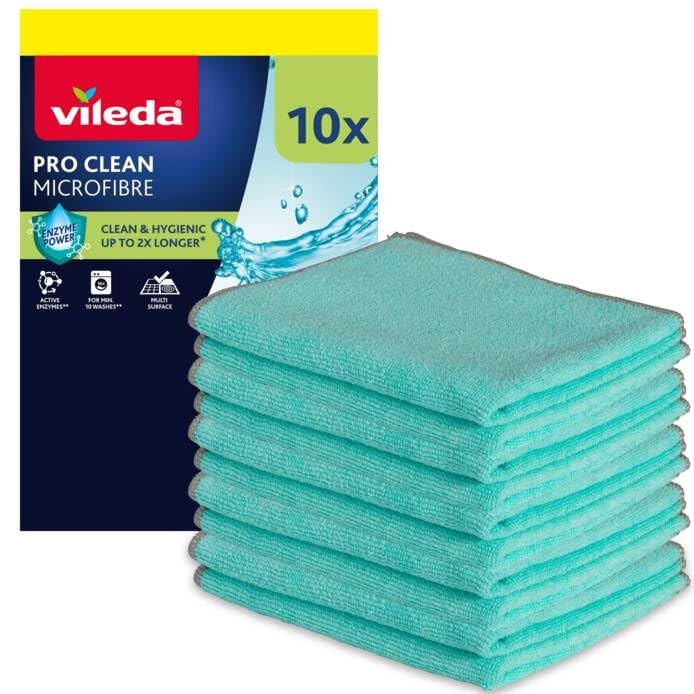 Chiffons en microfibre contre les traces de graisse ProClean pour l'hygiène de la maison