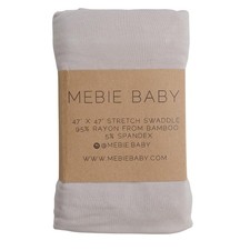 Oatmeal Stretch Swaddle, Modern and Neutral Swaddle Blanket for Baby Girl or ...