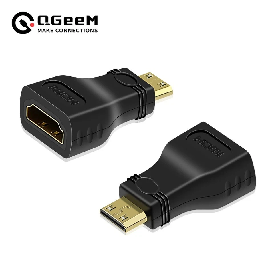 Micro Mini HDMI Adapter HDMI Male to HDMI Female Converter 4K 1080p 3D HDTV - Image 3 of 4