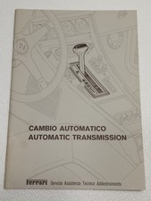 Ferrari Automatic Transmission Workshop Manualcambio15778genuinevintageoe