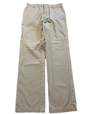 Men's Banana Republic Fit Gavin Khaki Pants 32/32 Straight 32 School Uniform