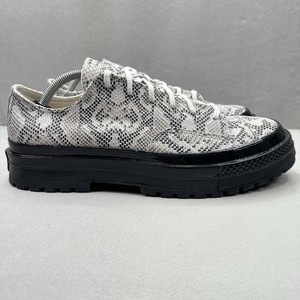 Converse Chuck 70 National Snakeskin Print Low Top Sneakers Shoes Gold Unisex 9 Converse Chuck 70 sneakers in snake print | ASOS main image 4