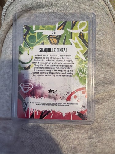 2024-25 Topps Finest - Showstoppers Shaquille O'Neal #S-8 X Fractor - Picture 2 of 2