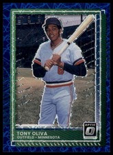 2025 Donruss #23 Tony Oliva Optic Blue Velocity