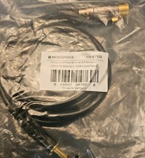 Monoprice XLR Female to 1/4in TRS Male Cable - 6 Feet 16AWG, Gold Plated