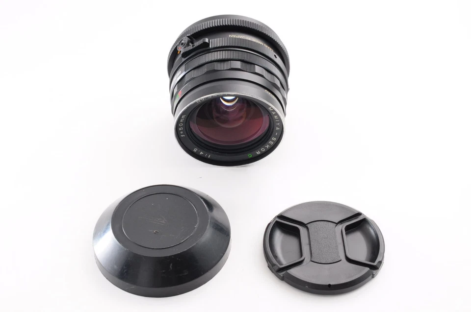 **QUASI NUOVO ** Obiettivo Mamiya Sekor C 50mm f/4.5 + Tappo per RB67 Pro S SD dal Giappone - Immagine 3 di 4