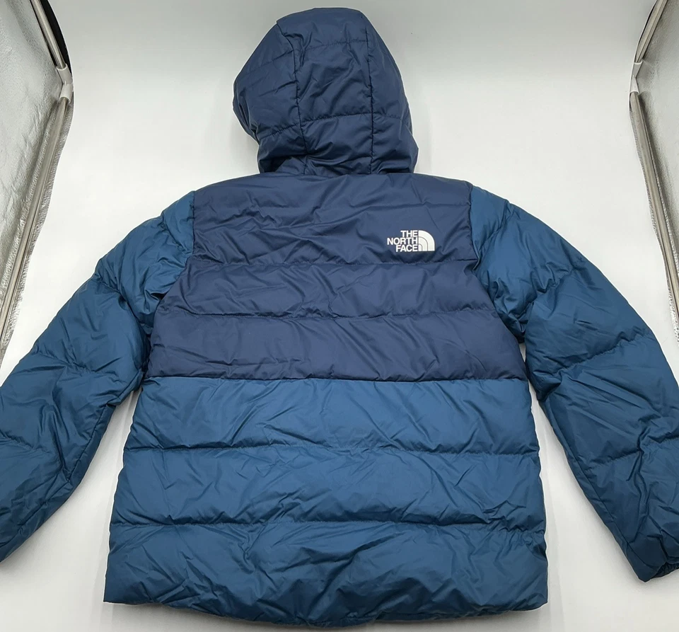 Chaqueta polar acolchada con capucha The North Face WP para niño - azul - talla: 7/8 Foto 3 de 4