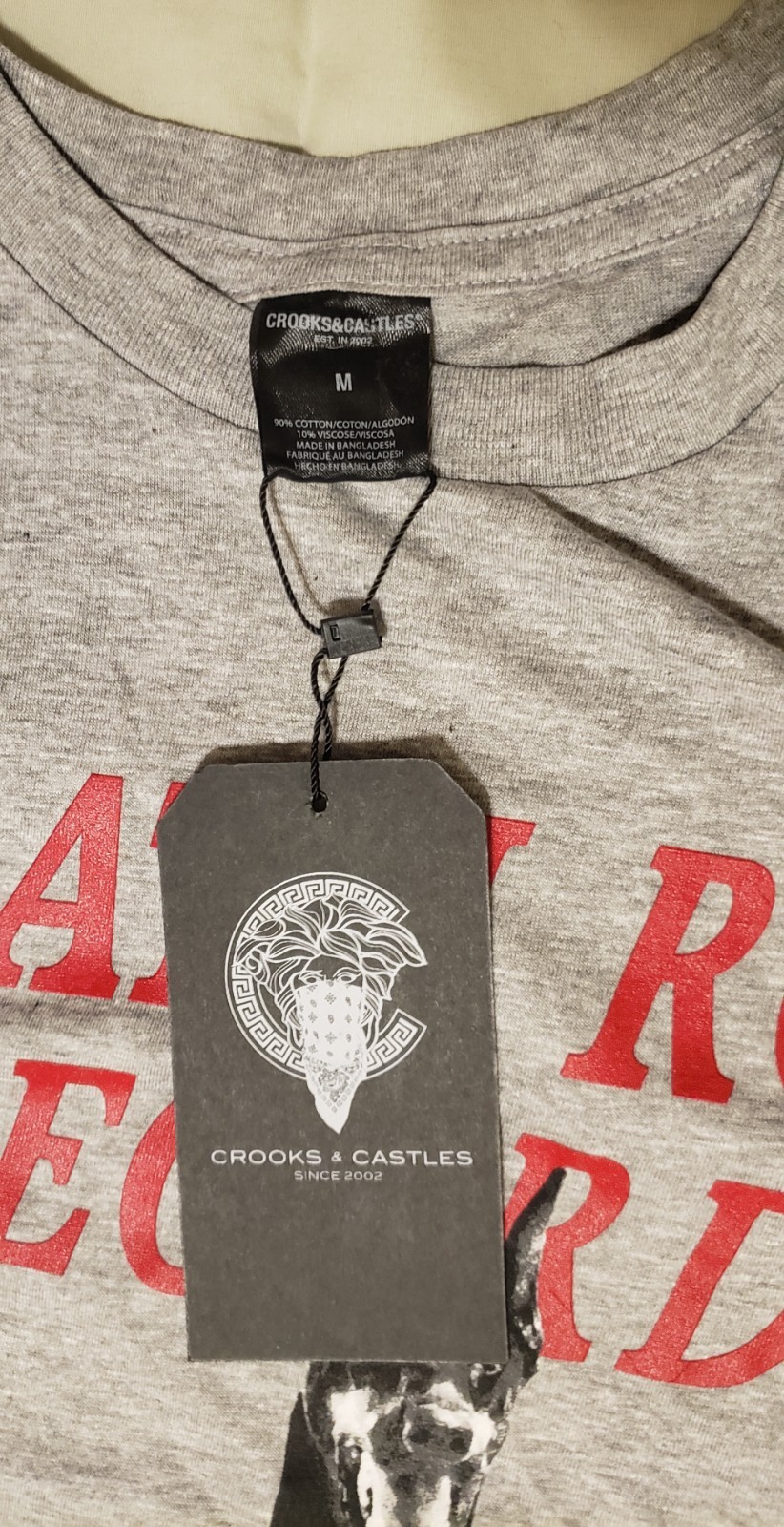 FILA Camicia Doberman Death Row Records di Crooks & Castles