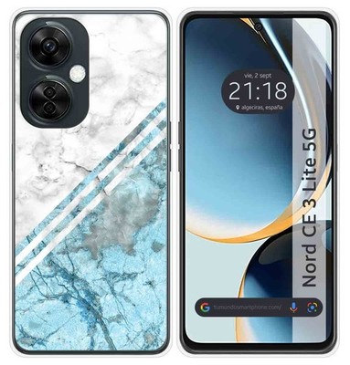 Silikonhülle Für Oneplus Nord CE 3 Lite 5G Marmor Design 02 Zeichnungen