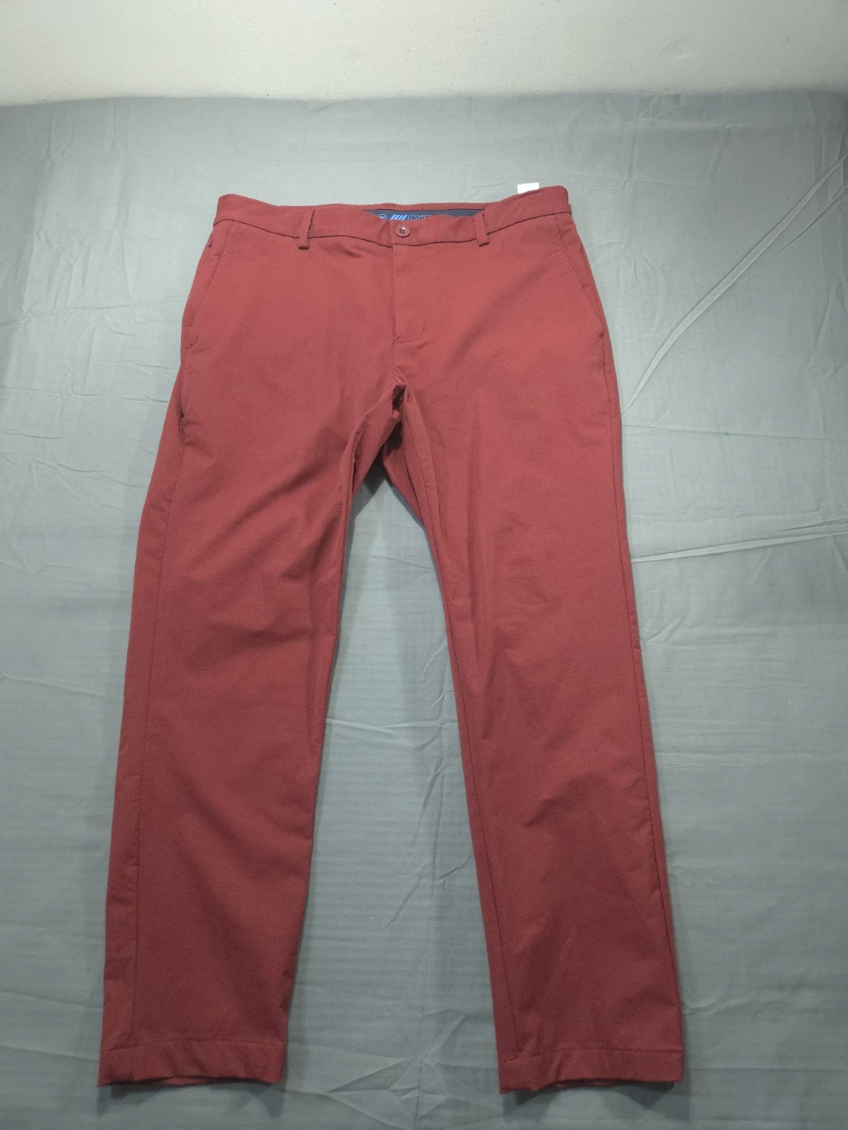 Vineyard Vines Pants Mens 33x26 Red On The Go Lightweight Chino OTG Slacks