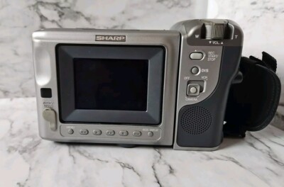 SHARP 8 VIEWCAM VL-E650 HI-FI MONAURAL LCD Camcorder UNTESTED AS