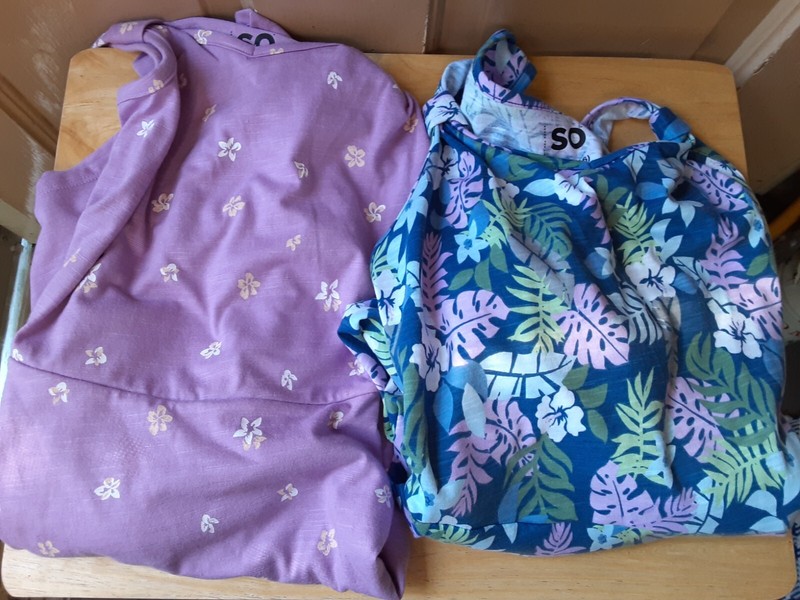 SO (TWO) Girls Tank Dresses Size XL (14-16)  NEW WITH TAGS