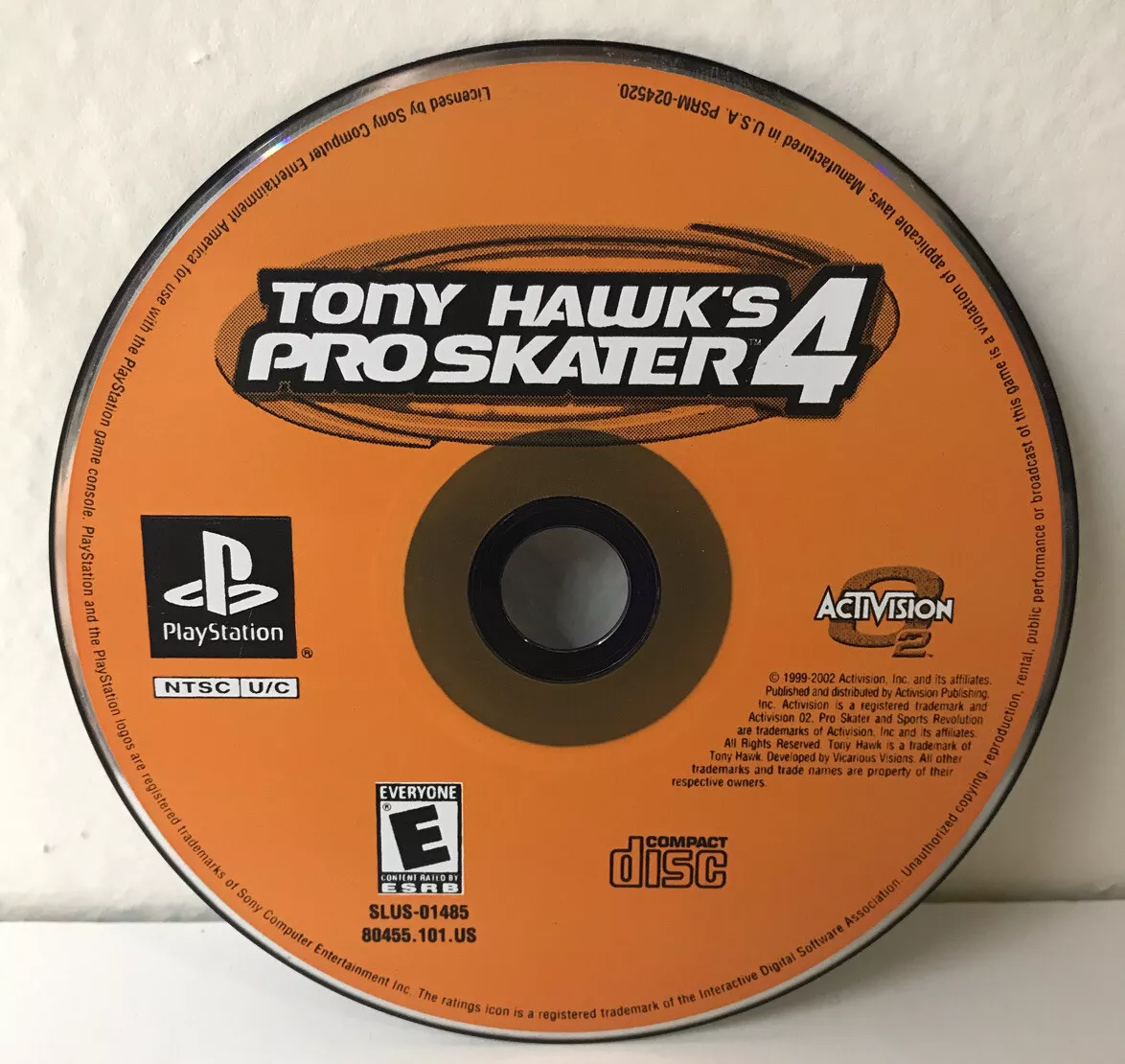 Tony Hawk's Pro Skater 3 - Sony Playstation 1 PS1 PSX - Editorial