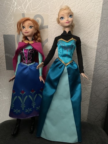 Barbie Prinzessinnen Elsa & Anna -Frozen- Mattel wie abgebildet - Bild 2 von 4