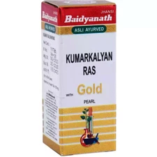 Baidyanath KUMARKALYAN Ras with Gold (10 Tablets) Herbal Ayurvedic
