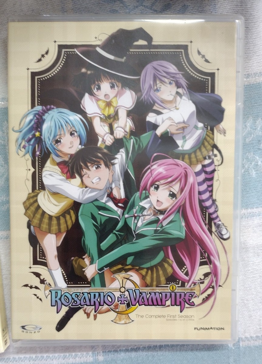 Rosario Vampire S1 (2013) - SEASON 1 FUNIMATION ANIME 2 DISC