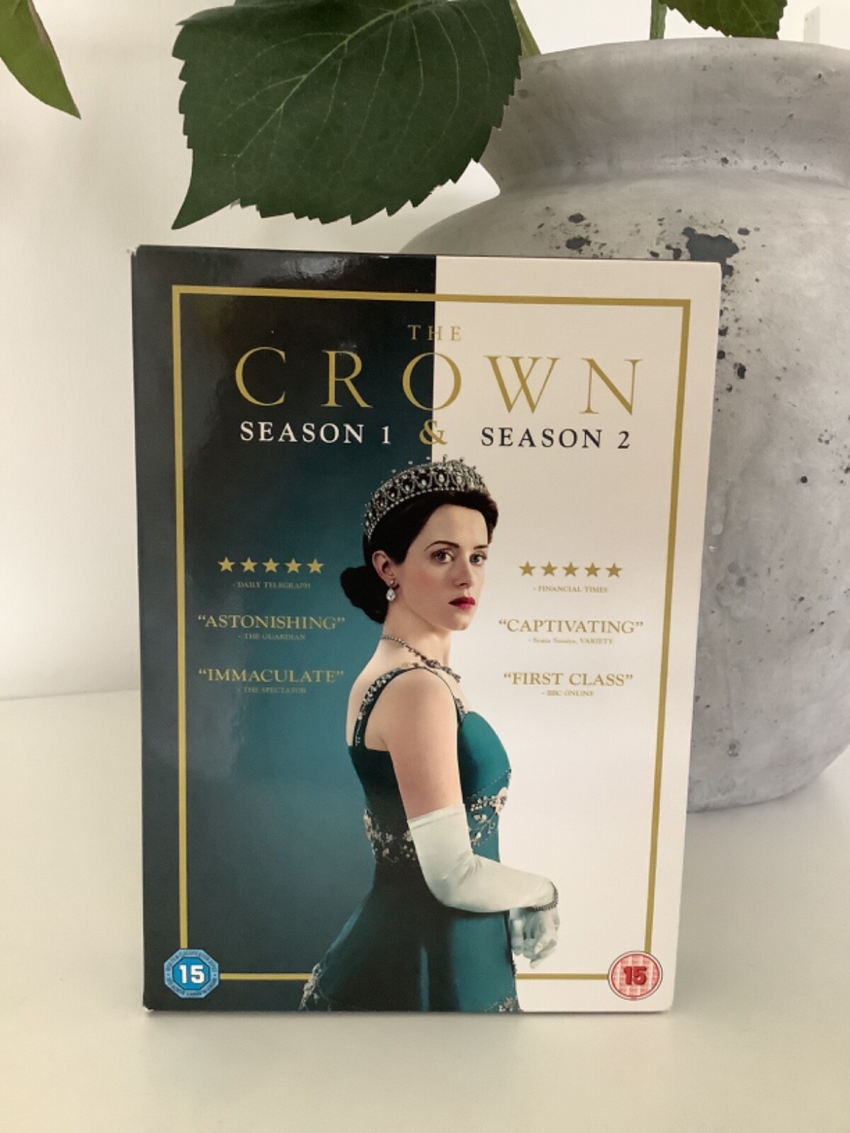 The Crown - Series 1-2 - Complete (DVD, 2018) Seasons Box Set