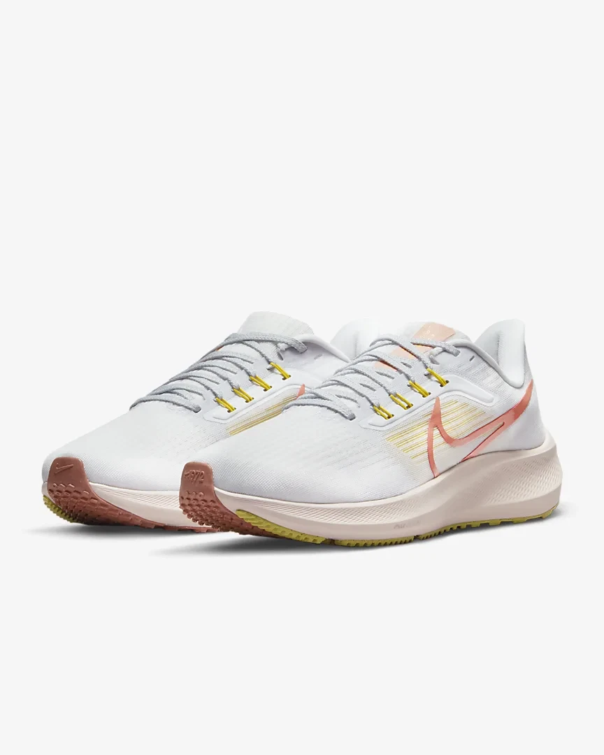 Womens Nike Air Zoom Pegasus 39 Trainers DH4072 501 Grey Red Size