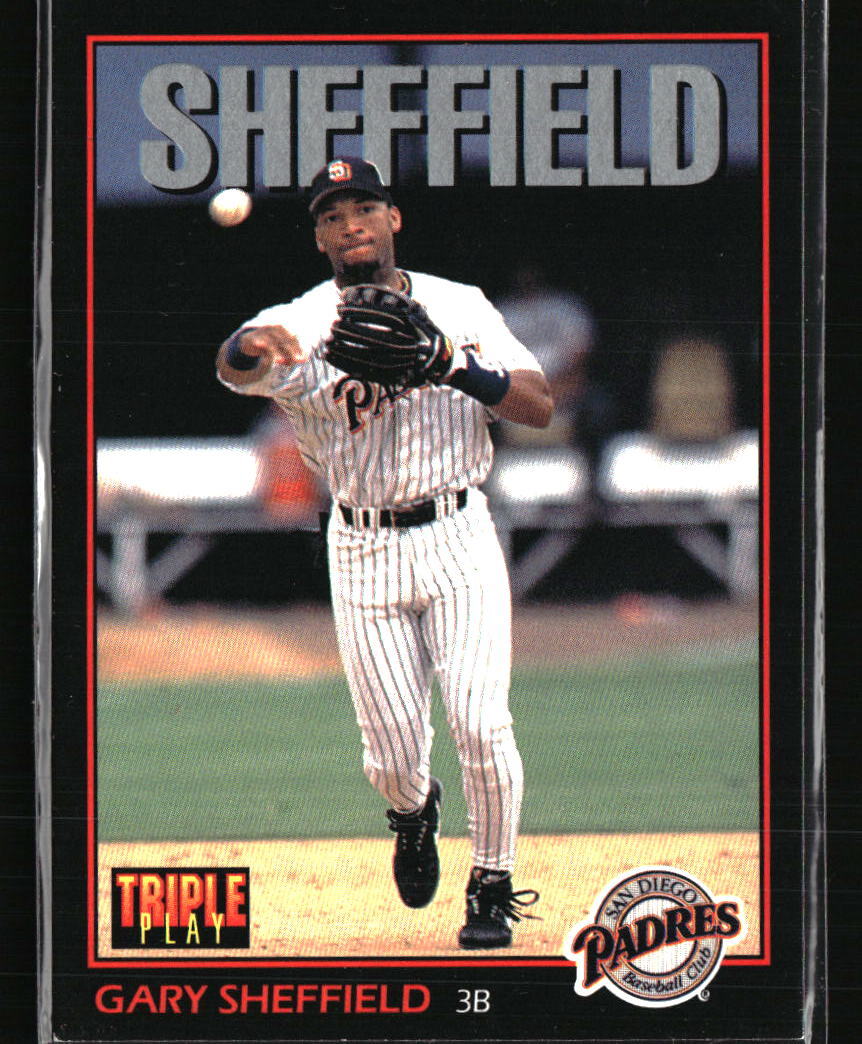 Gary Sheffield 1993 Triple Play #6  Baseball Card
