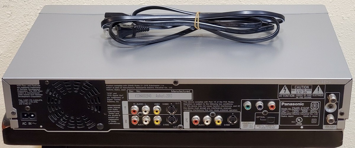Panasonic DMR-E50 DVD Recorder for sale online | eBay