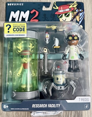 DevSeries MM2 Research Facility 7 Piece Figure Set NIP  