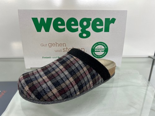 Weeger Laminat Holzfußböden Bio-Hauspantoffel ABS Made in Germany Schuhe 48027 - Bild 2 von 9