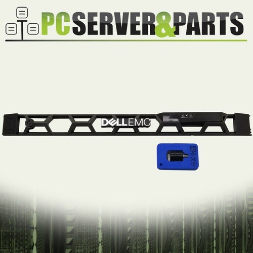 Dell EMC PowerEdge R6415 1U LCD Front Bezel 521RX 7M3F1 9NN24 w/ Key